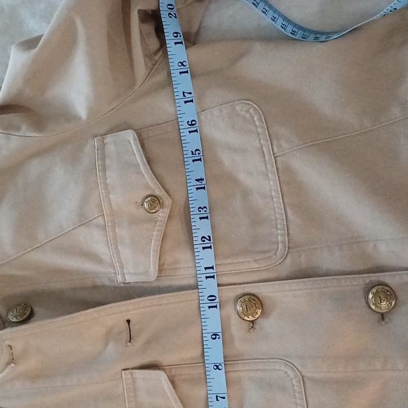 Lauren Ralph Lauren Khaki Fall military jacket 6 - Picture 9 of 13